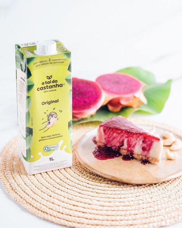 Receita de Cheesecake Vegana