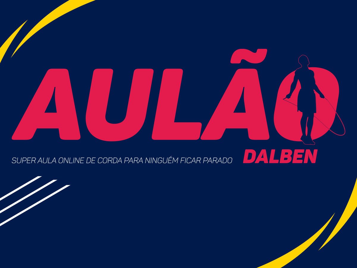 Rede Dalben Supermercados incentiva prática de esportes em casa e promove "Aulão online de corda" em parceria