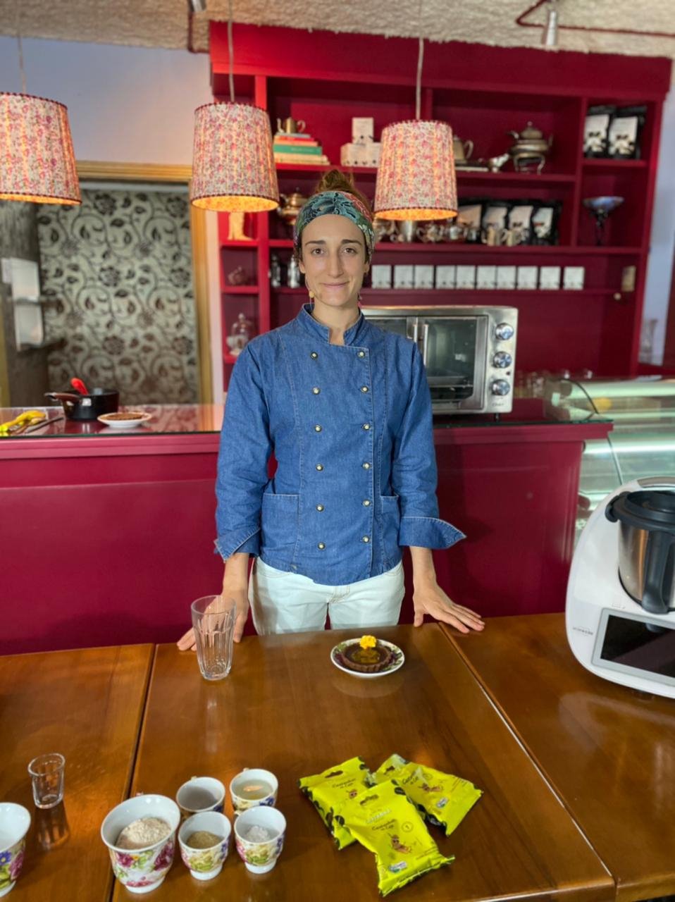 Tortinha de Chocolate, é uma deliciosa sugestão de sobremesa plant-based