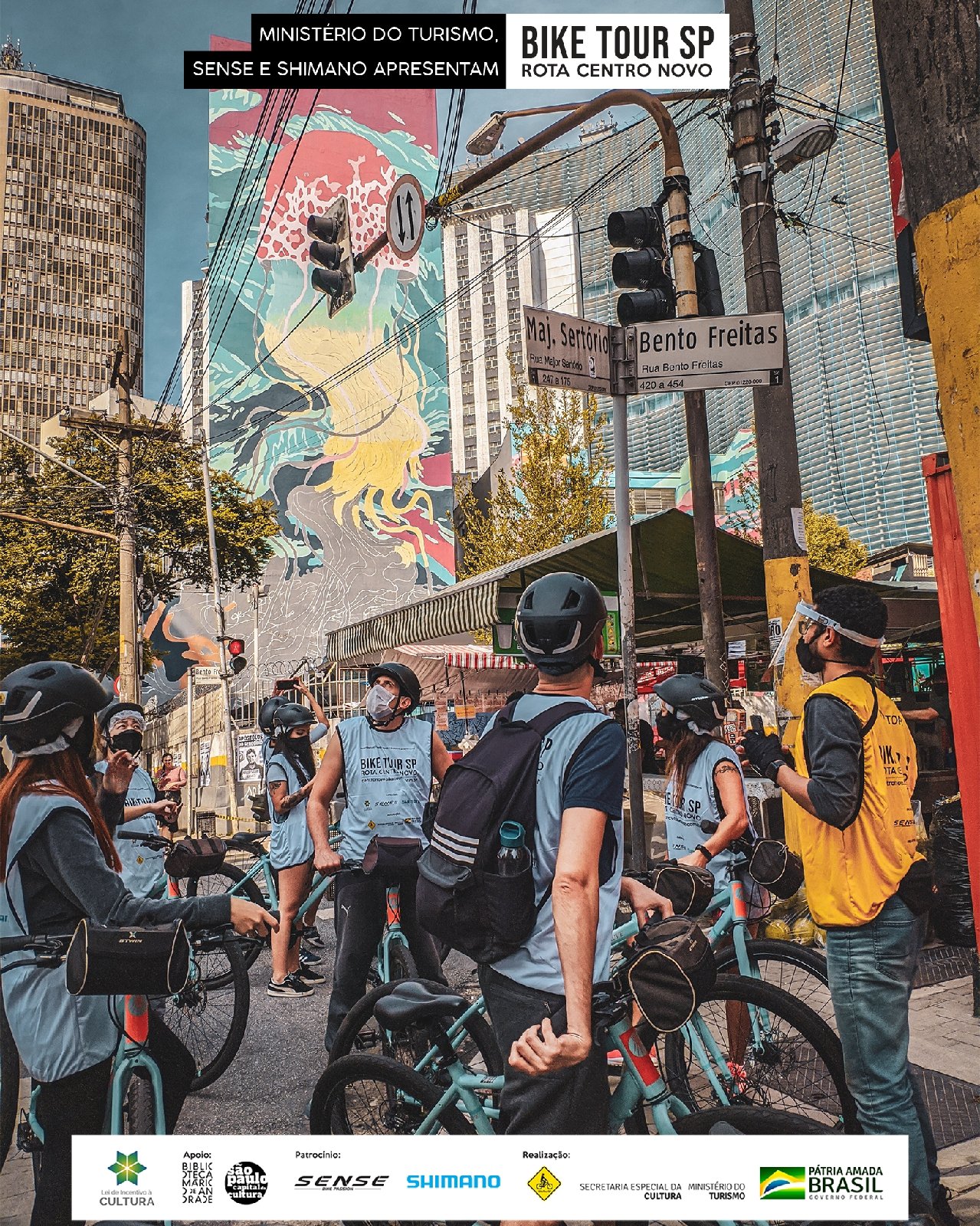 Conheça São Paulo pedalando!