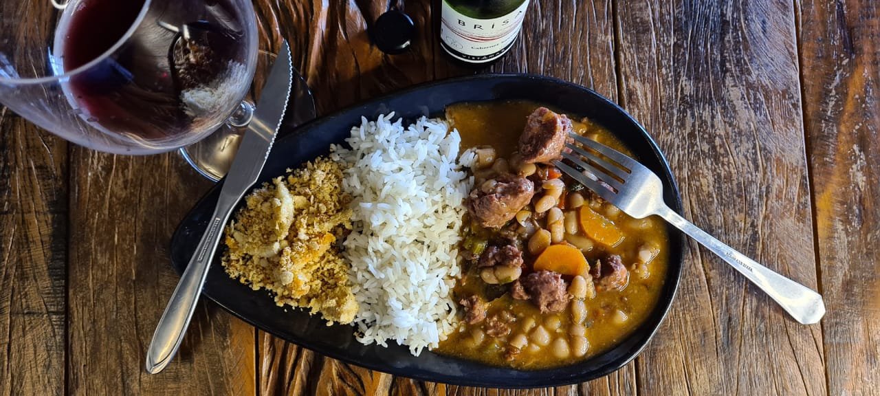Feijão branco da Mama no melhor estilo Comfort Food