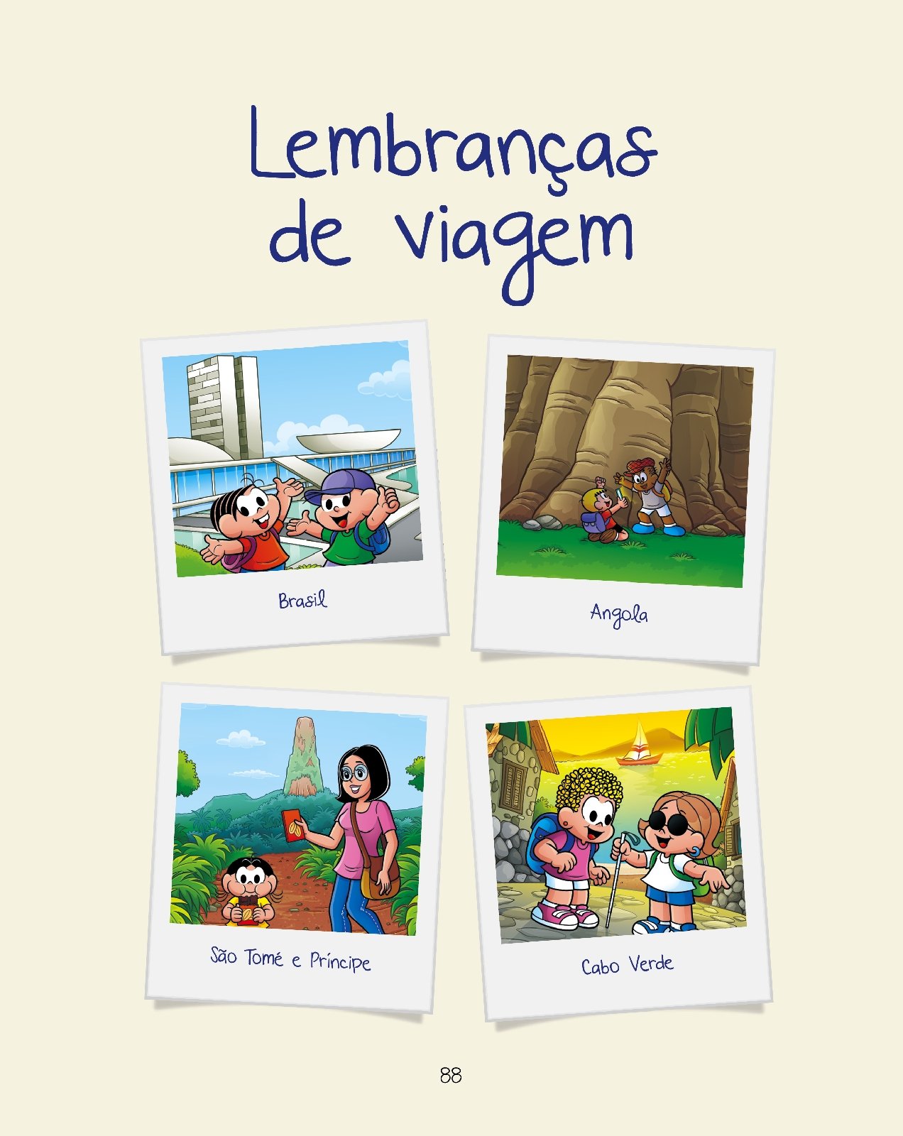 Personagens do desenhista Mauricio de Sousa mergulham na cultura dos países lusófonos em Turma da Mônica - imagem 2