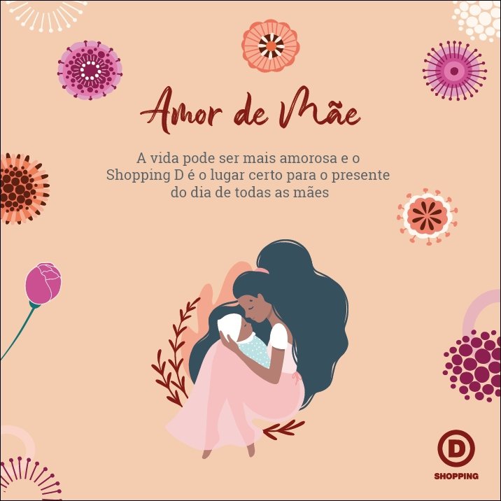 Shopping D contará com live, desfile e almoço especial para Dia das Mães