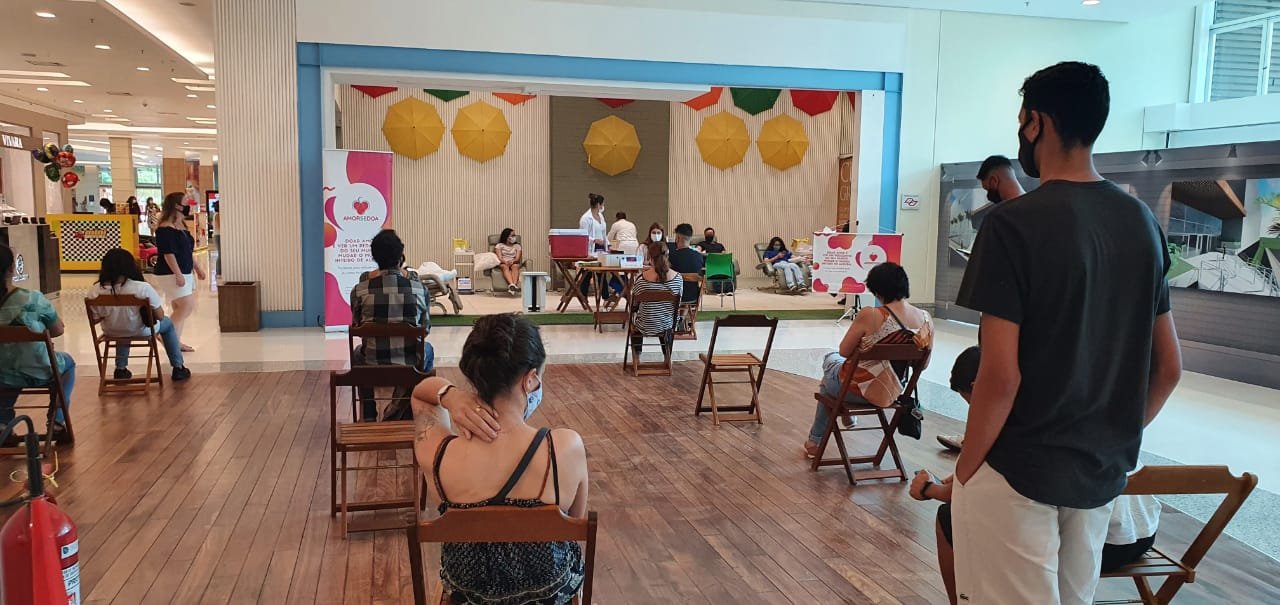 SHOPPING GRANJA VIANNA E ONG AMORSEDOA CONVIDAM O PÚBLICO A FAZER O BEM EM MAIS UMA EDIÇÃO DA CAMPANHA DE