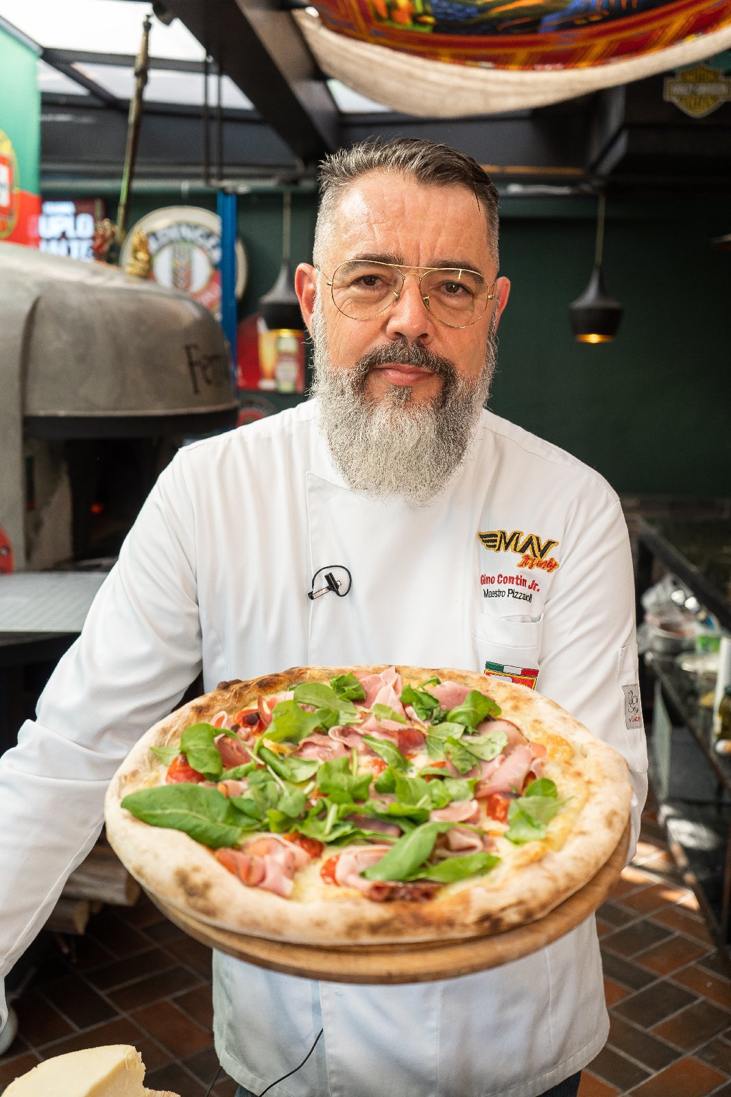Chef Gino Contin lança Pizza Copa Lombo combinando sabores intensos com um toque de brasilidade