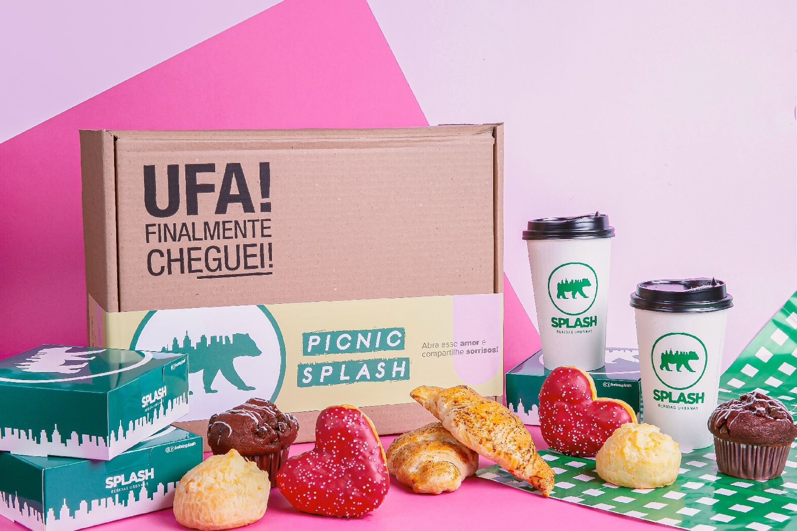 Dia dos Namorados: Donuts em forma de coração e Kit Picnic
