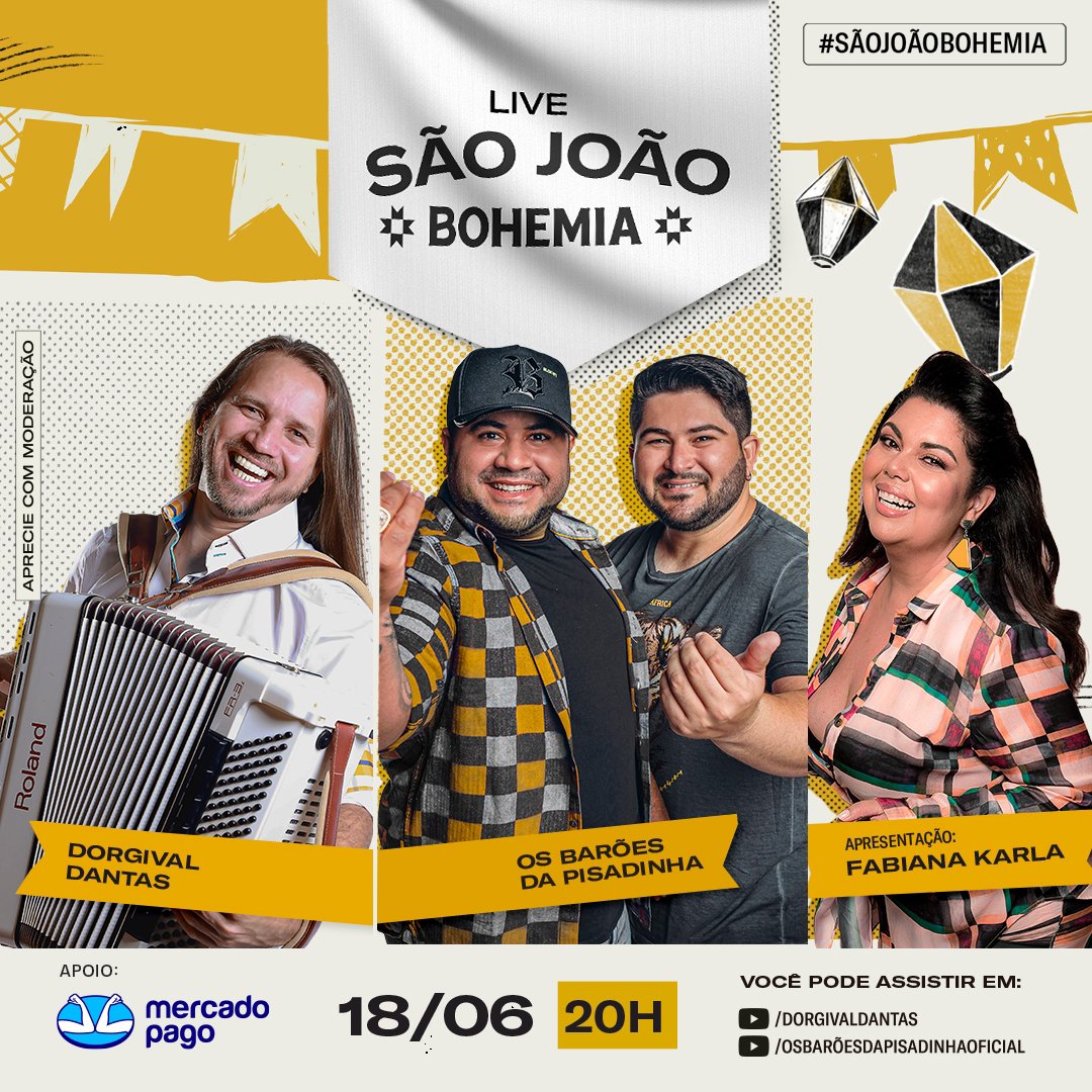 Dorgival Dantas e Barões da Pisadinha se reúnem para live de São João