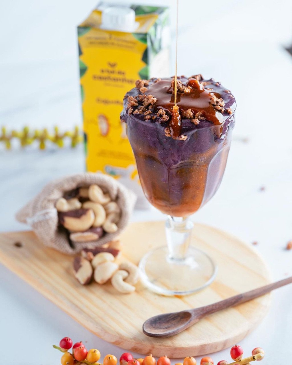 "Drink de Açaí" é uma sugestão deliciosa de A Tal da Castanha