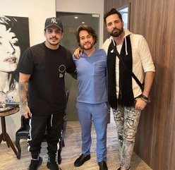 Latino aproveita feriado para fazer harmonização com médico das estrelas