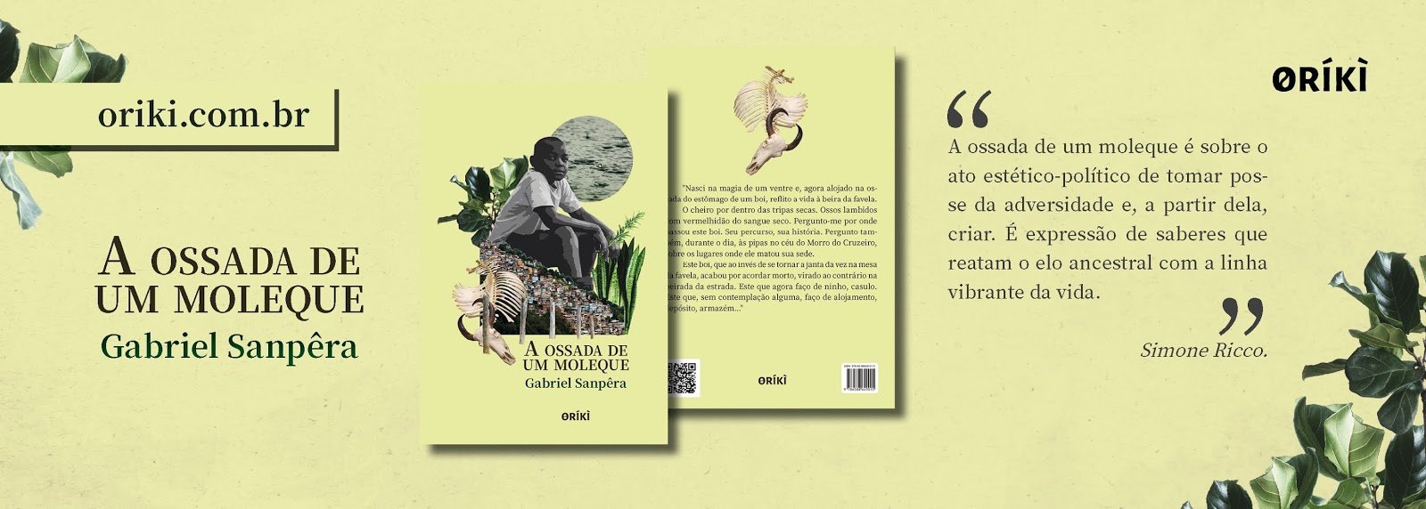 Literatura, Memória e Sensorialidades: evento marca o lançamento oficial do livro "A ossada de um moleque"