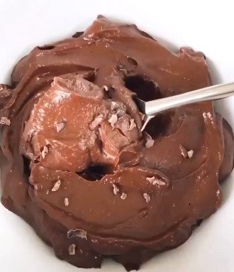 Receita de Mousse de Chocolate vegano