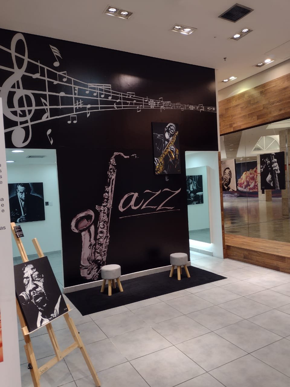 Shopping Penha homenageia o Jazz em exposição gratuita