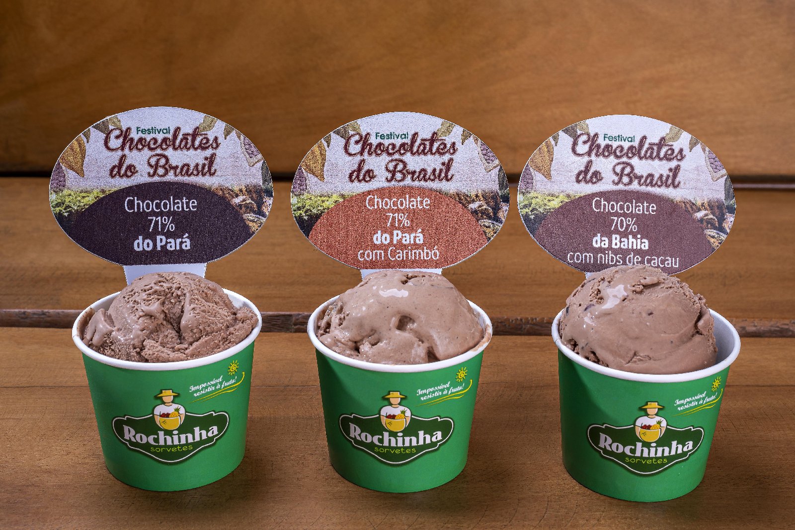 Dia do Chocolate com sustentabilidade: lançamentos da Sorvetes Rochinha são feitos com chocolate Bean To Bar