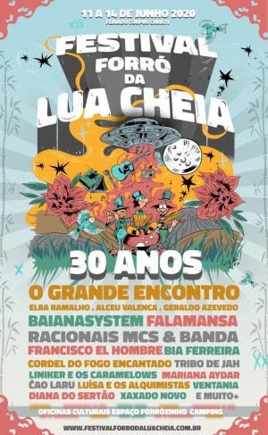 Festival Forró da Lua Cheia adia edição e já confirma novas datas para junho de 2022