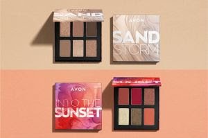 Avon lança paletas de sombras Into the Sunset e Sand Storm