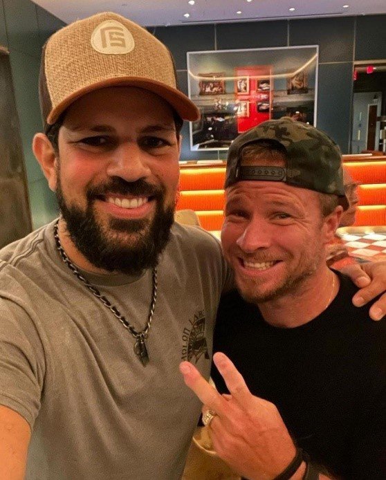 Em turnê internacional, Fernando & Sorocaba se encontram com Bryan dos Backstreet Boys - imagem 2