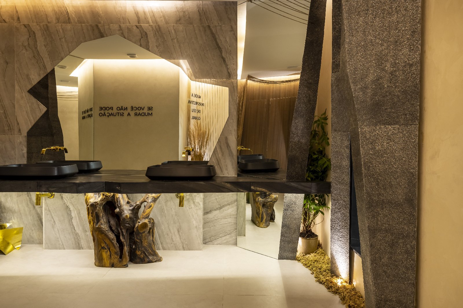 CASACOR SP 2021: Banheiro unissex "Perspectiva" de Gabriela Mendes convida à introspecção e reconexão com - imagem 5