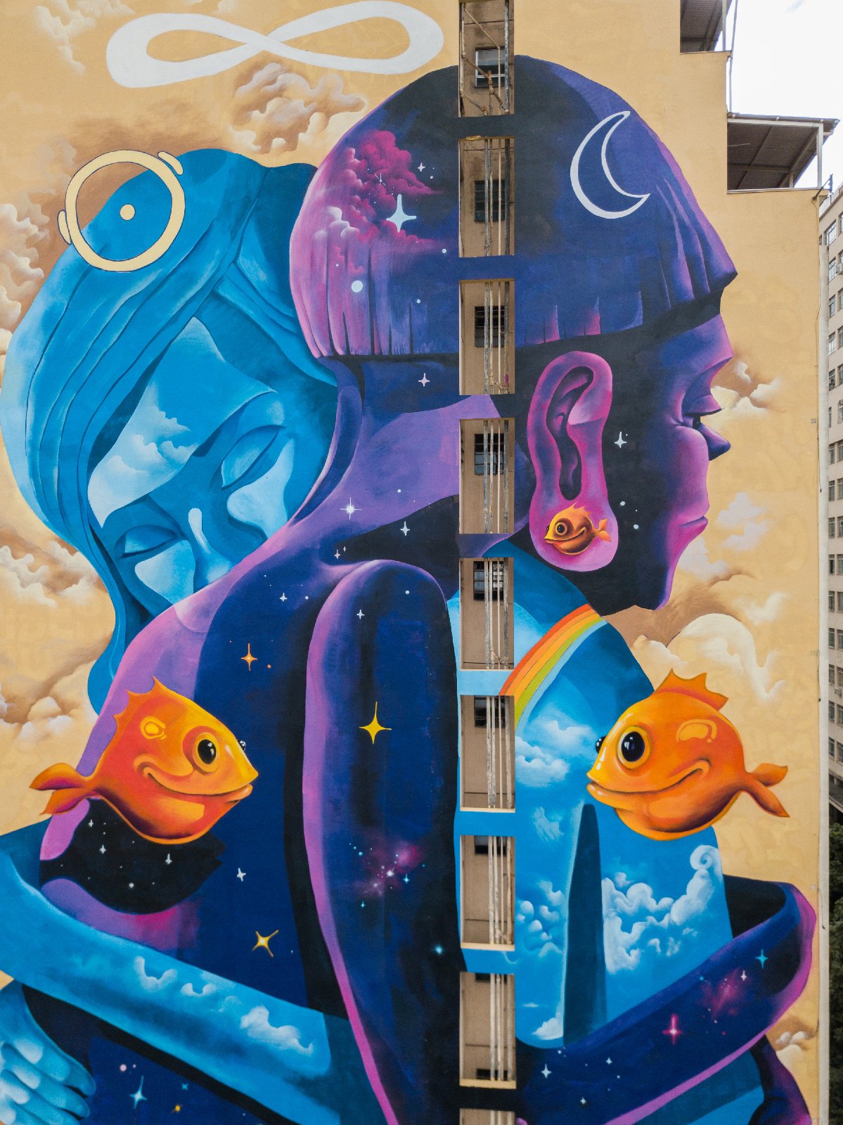 CURA - Circuito Urbano de Arte finaliza mais uma obra