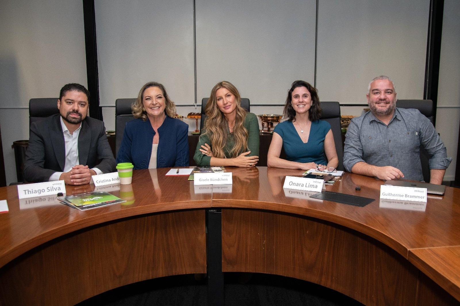 Gisele Bündchen visita Ambipar - imagem 2