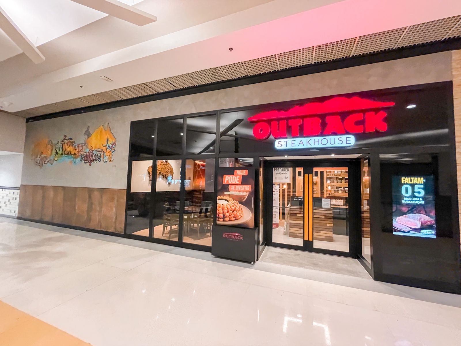 OUTBACK STEAKHOUSE CHEGA AO SUPERSHOPPING OSASCO