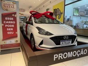Natal do Atrium Shopping tem Vila do Noel e sorteio de carro 0km