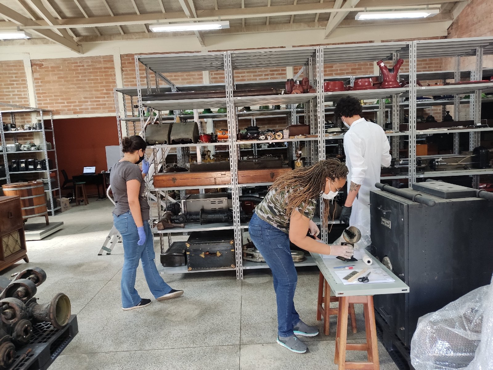 Restauração de 3600 peças do acervo do Museu da Energia termina agora em novembro