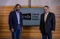 Os diretores do Canal Viver Brasil, Gustavo César de Oliveira e Paulo César de Oliveira