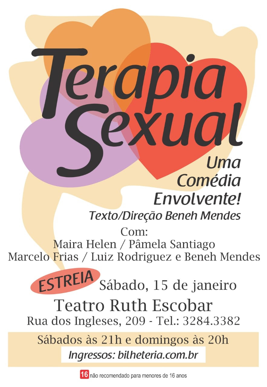 O DIRETOR DE TEATRO BENEH MENDES COMEMORA 50 ANOS DE CARREIRA E ESTREIA, DIA 15 DE JANEIRO/2022 (SÁBADO), EM