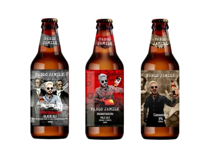 Pablo Jamilk lança linha de cervejas artesanais inspirada nas obras de Machados de Assis e Camões - imagem 2