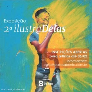 Abertas as inscrições para a 2ª ilustraDELAS, mostra voltada para artistas mulheres e pessoas não-binárias