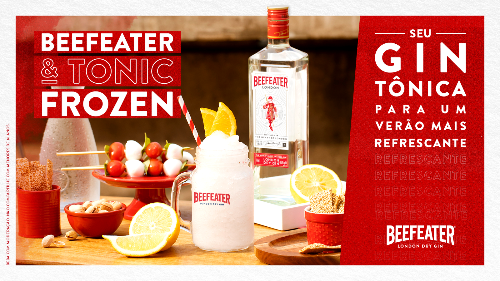 Beefeater & Tonic Frozen: o gin mais premiado do mundo* lança versões ainda mais refrescantes do gin tônica - imagem 2