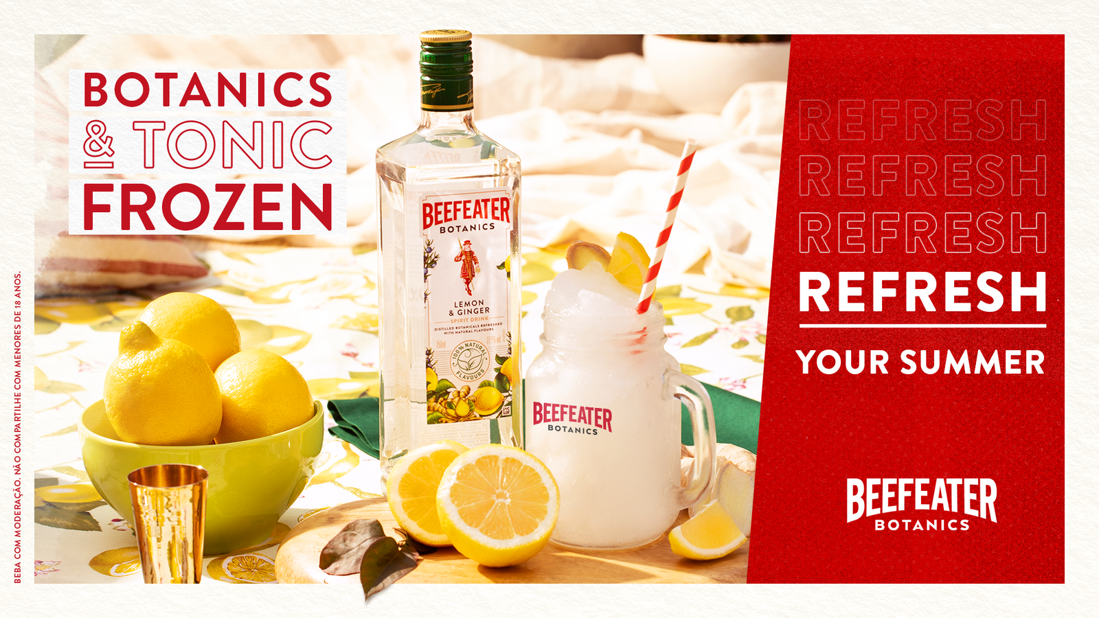 Beefeater & Tonic Frozen: o gin mais premiado do mundo* lança versões ainda mais refrescantes do gin tônica - imagem 3