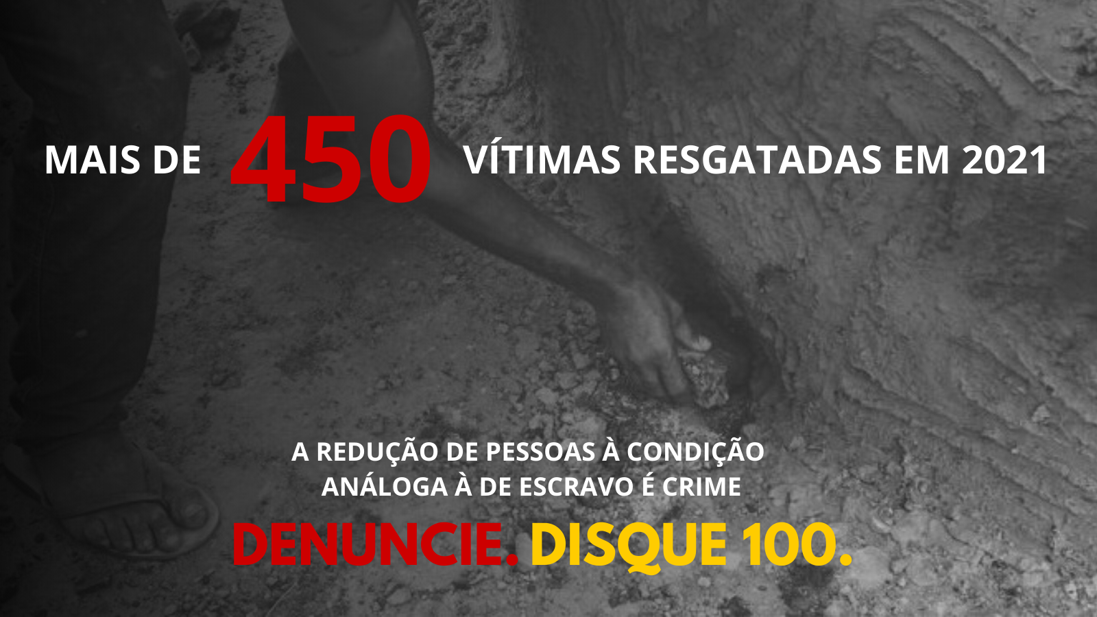 Em 2021, mais de 450 pessoas foram resgatadas do trabalho análogo ao de escravo no estado de Minas Gerais