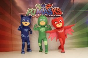 Personagens do PJ Masks têm encontro marcado com as crianças no Shopping Cidade São Paulo