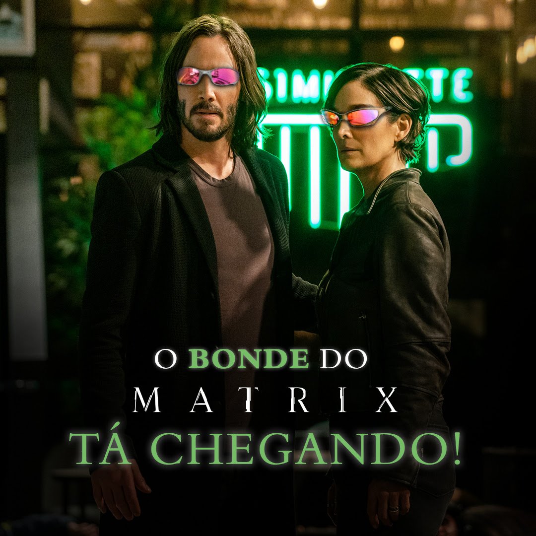 Warner Bros. lança Matrix Resurrections nas plataformas digitaiscom ações em redes sociais - imagem 4