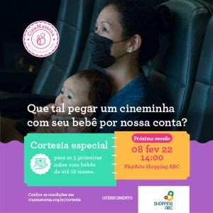 CineMaterna do Shopping ABC apresenta Sing 2 na próxima terça-feira