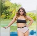 Biquíni várias opções de uso - hotpant reversível