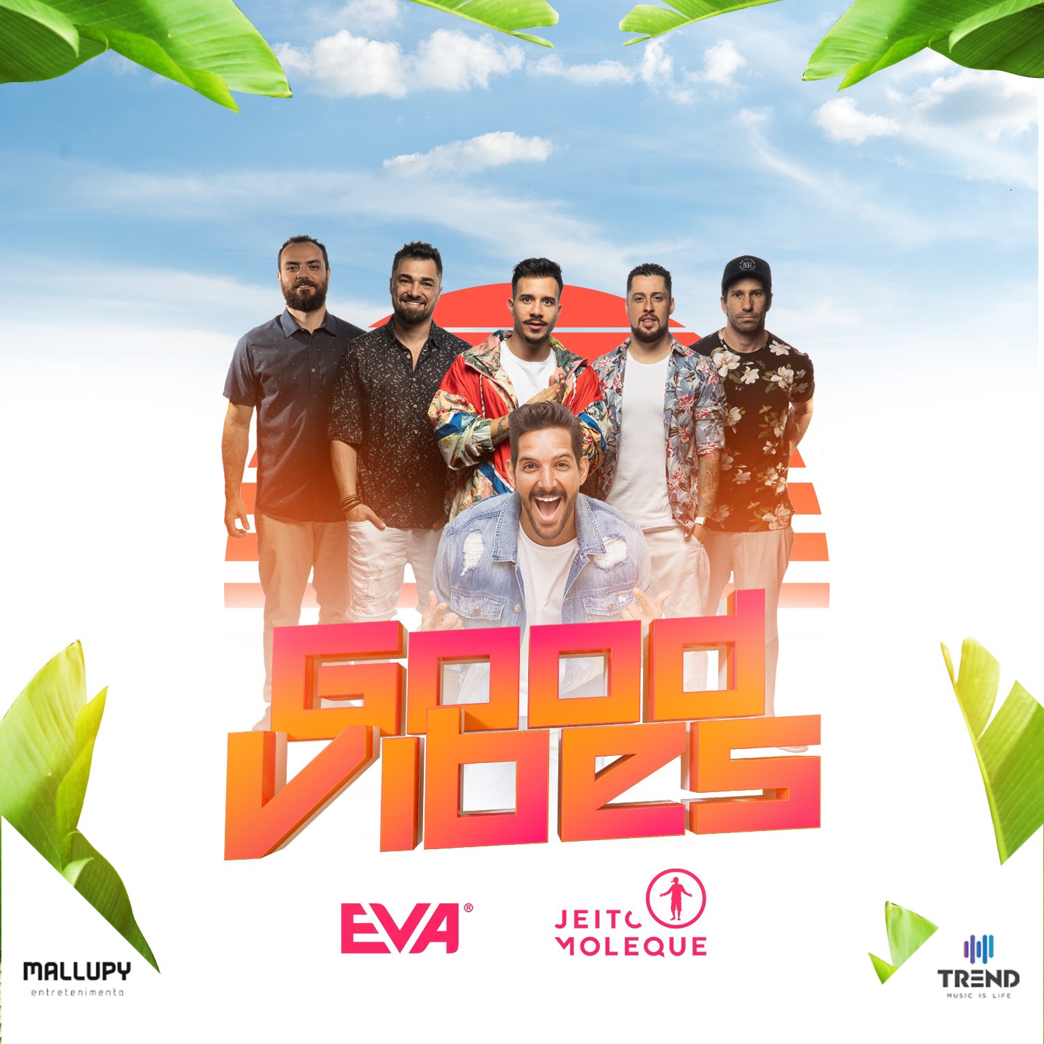 Jeito Moleque e Banda Eva lançam projeto “GoodVibes”