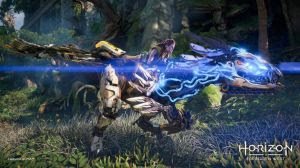 Magalu expõe estátua de game Horizon Forbidden West na loja da Marginal Tietê