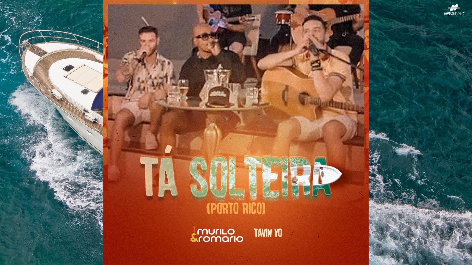 O sucesso do carnaval está garantido com a faixa inédita da dupla Murilo e Romário com tavin yo