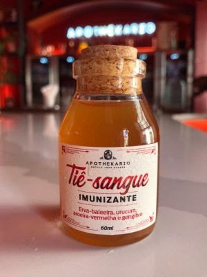 Pousada do Sandi e Apothekario lançam shot imunizante com ingredientes da Mata Atlântica