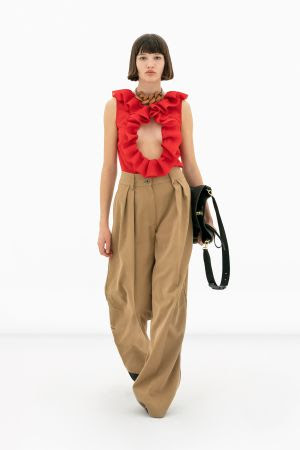 Salvatore Ferragamo apresenta sua coleção de Outono Inverno 2022 durante a semana de moda de Milão