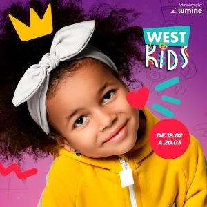 West Plaza lança programação infantil gratuita com atividades que estimulam a criatividade dos pequenos