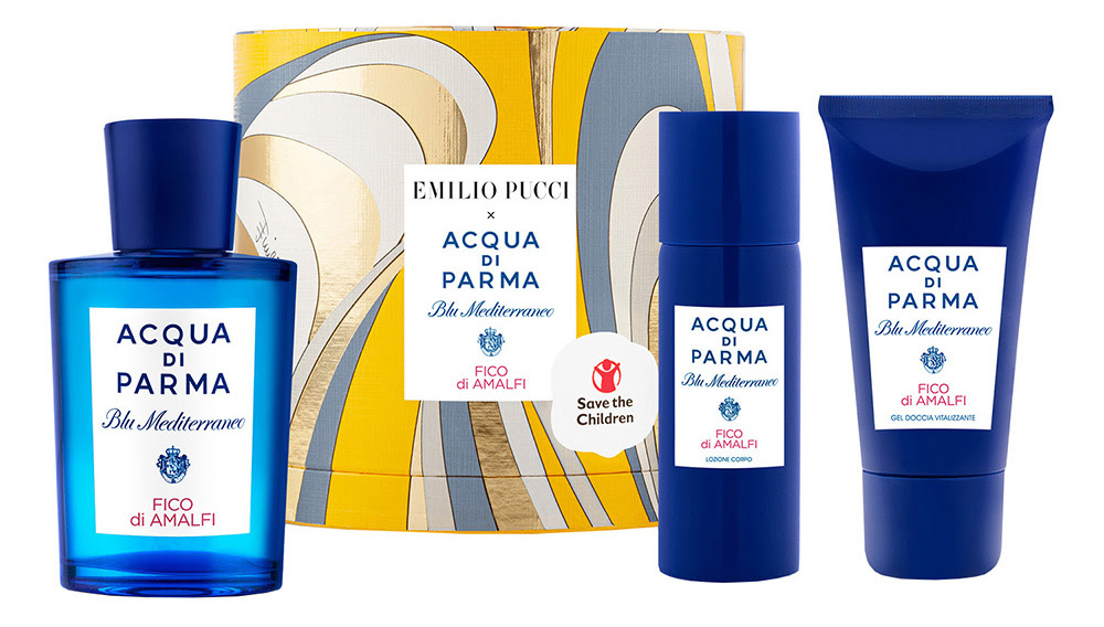 EMILIO PUCCI x ACQUA DI PARMAUM TURBILHÃO DE ALEGRIA, BELEZA E SOLIDARIEDADE