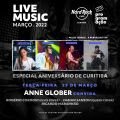 Programação especial Hard Rock Cafe no aniversário de Curitiba
