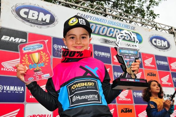 Heitor Matos: Campeão Brasileiro e Paulista de Motocross 2021 na 50cc Husqvarna Brasil é a nova patrocinadora do Campeonato Brasileiro de Motocross 2022 - imagem 6