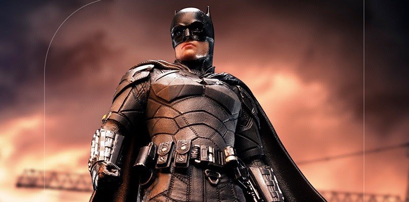Iron Studios apresenta sua estátua do novo "The Batman" de Matt Reeves