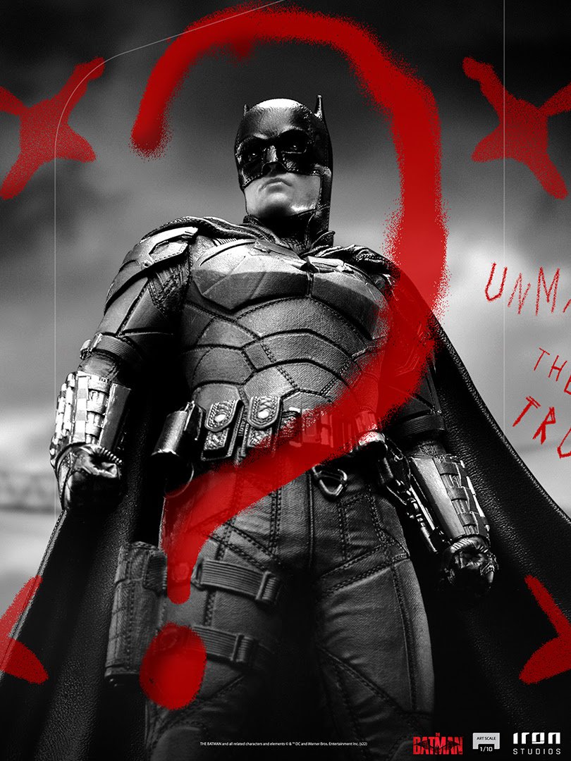 Iron Studios apresenta sua estátua do novo "The Batman" de Matt Reeves - imagem 9