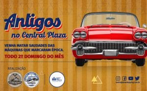 Programa em família: Central Plaza Shopping recebe Encontro de Carros Antigos & Especiais