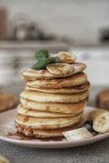 Receita de Panquecas de Banana com Pasta de Amendoim - imagem 2